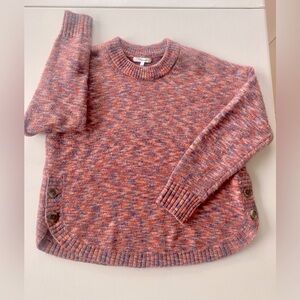 MADEWELL Multi-Colored Pink Sweater